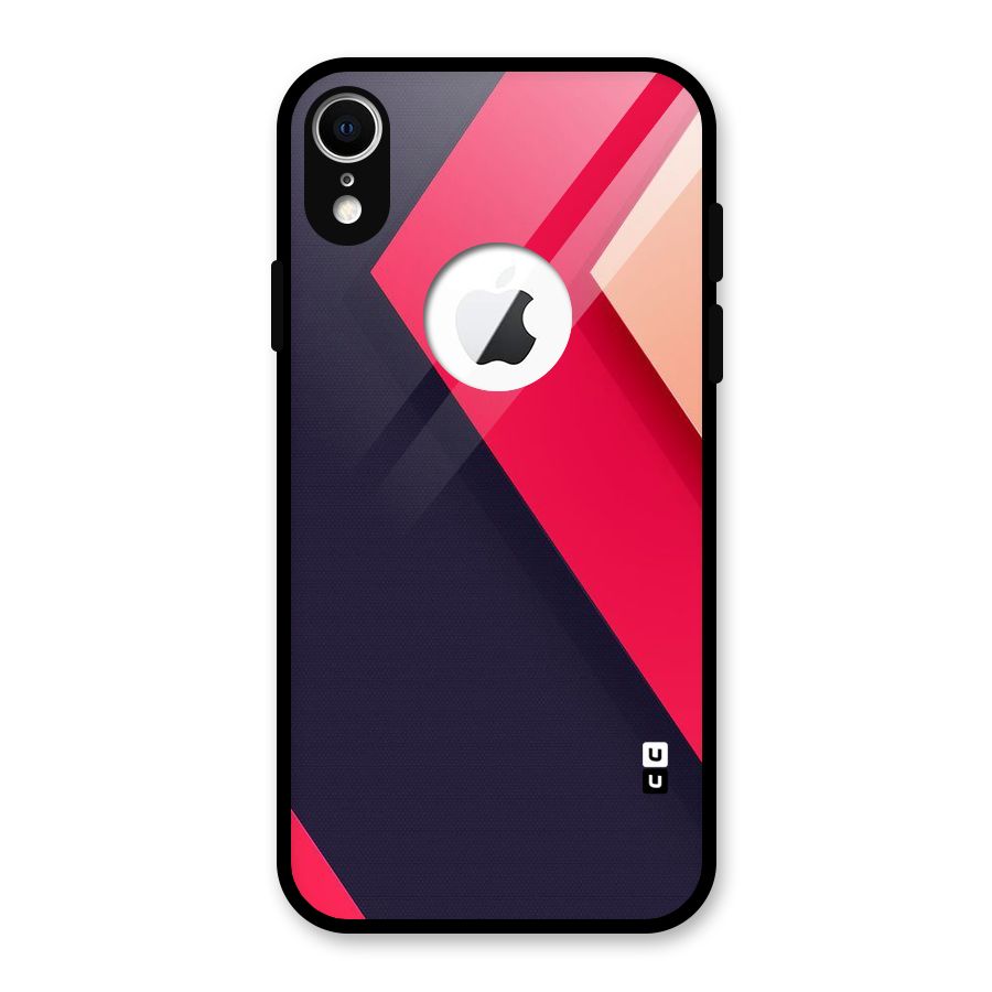 Amazing Shades Glass Back Case for iPhone XR Logo Cut
