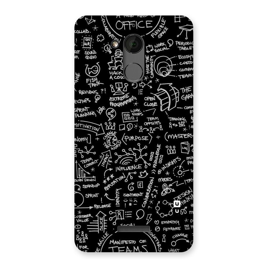 Anatomy Pattern Back Case for Coolpad Note 5