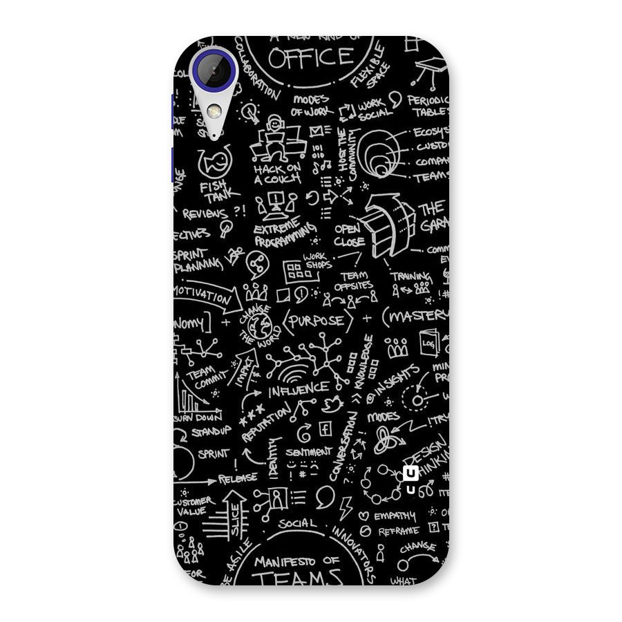 Anatomy Pattern Back Case for Desire 830