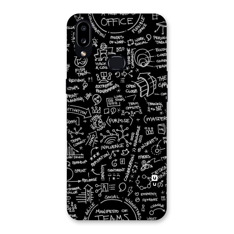 Anatomy Pattern Back Case for Galaxy A10s