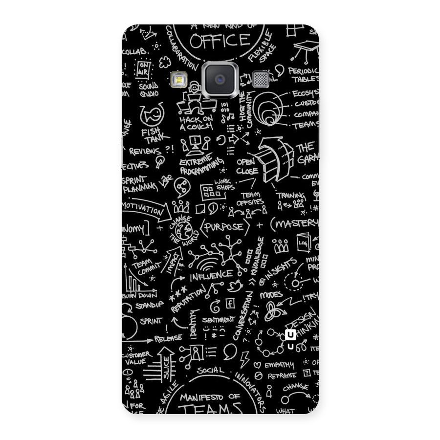 Anatomy Pattern Back Case for Galaxy Grand 3