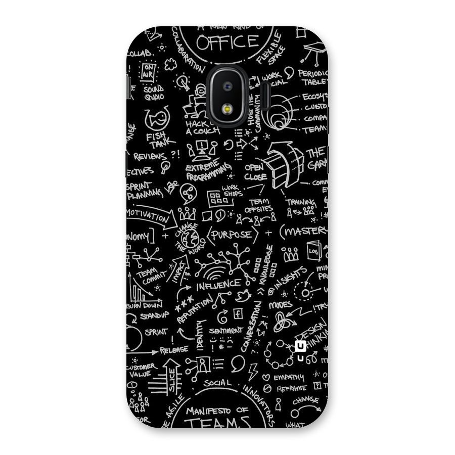 Anatomy Pattern Back Case for Galaxy J2 Pro 2018