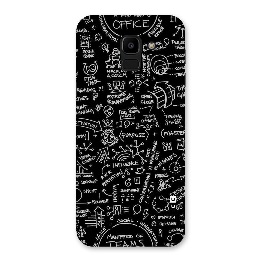 Anatomy Pattern Back Case for Galaxy J6