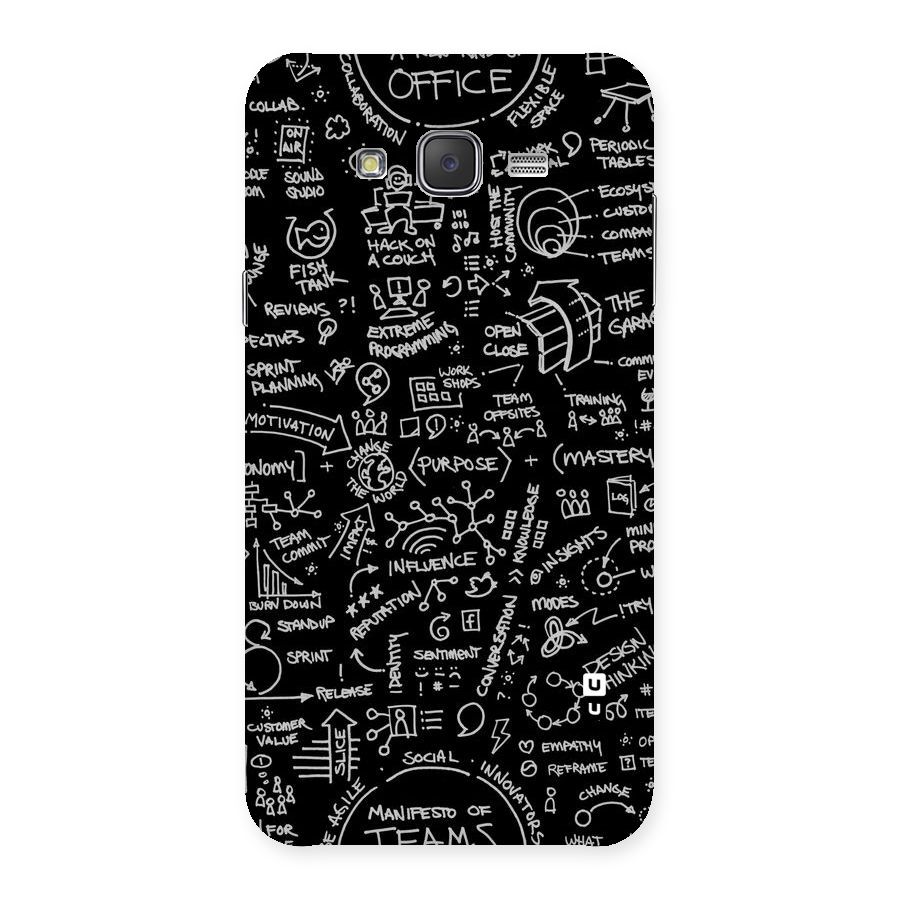 Anatomy Pattern Back Case for Galaxy J7