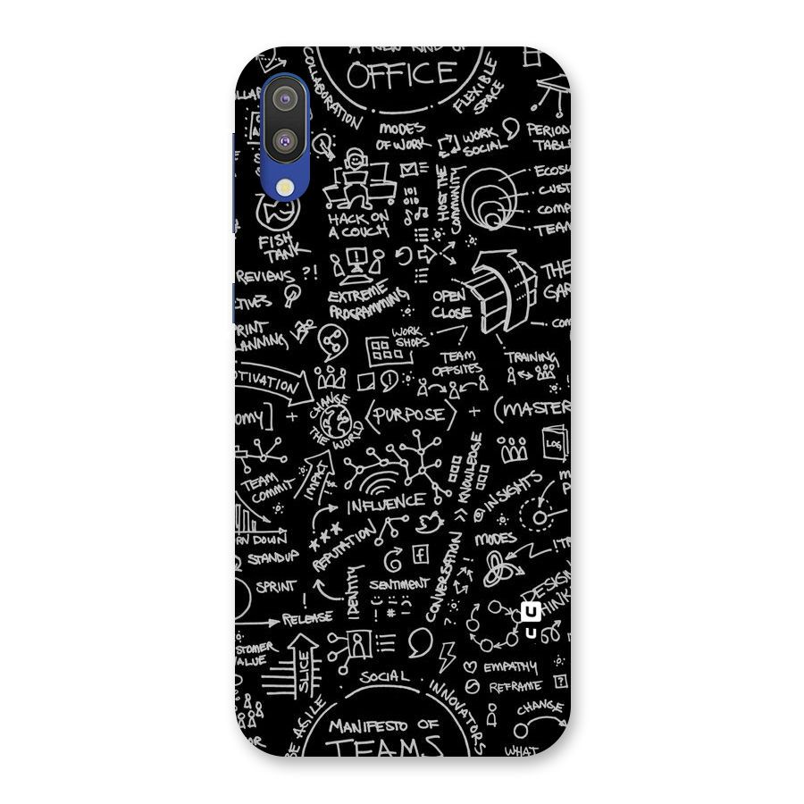 Anatomy Pattern Back Case for Galaxy M10