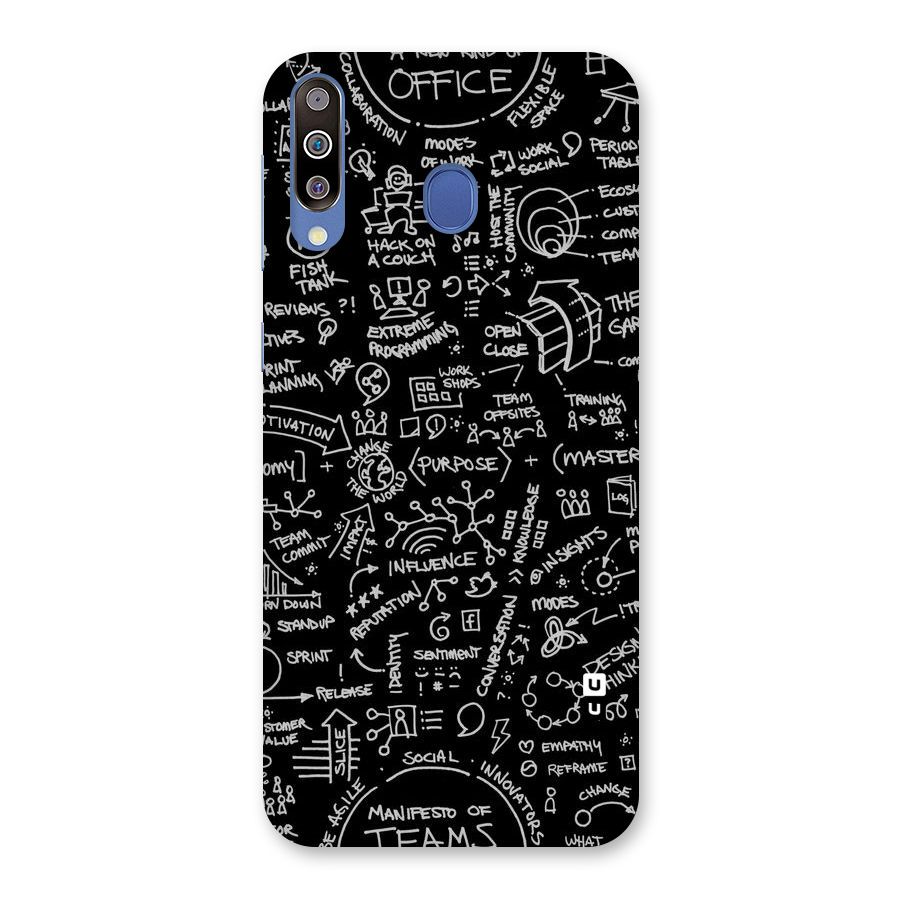 Anatomy Pattern Back Case for Galaxy M30