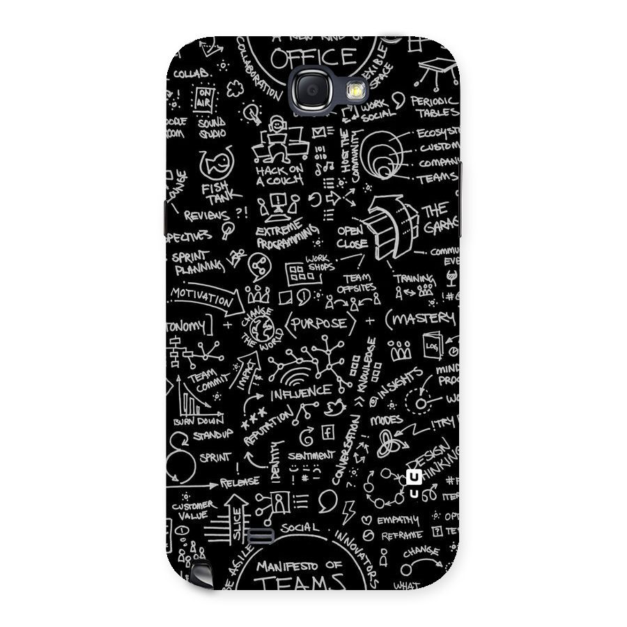 Anatomy Pattern Back Case for Galaxy Note 2