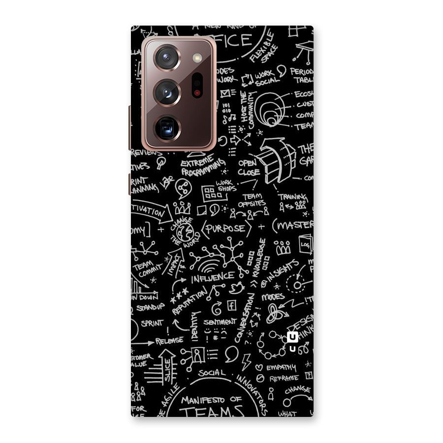 Anatomy Pattern Back Case for Galaxy Note 20 Ultra