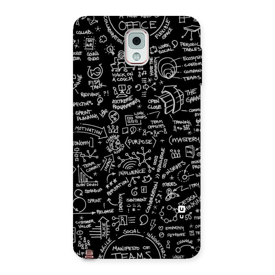 Anatomy Pattern Back Case for Galaxy Note 3