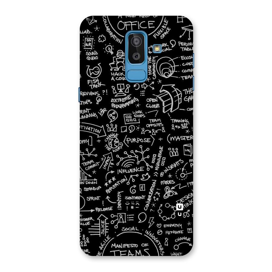 Anatomy Pattern Back Case for Galaxy On8 (2018)