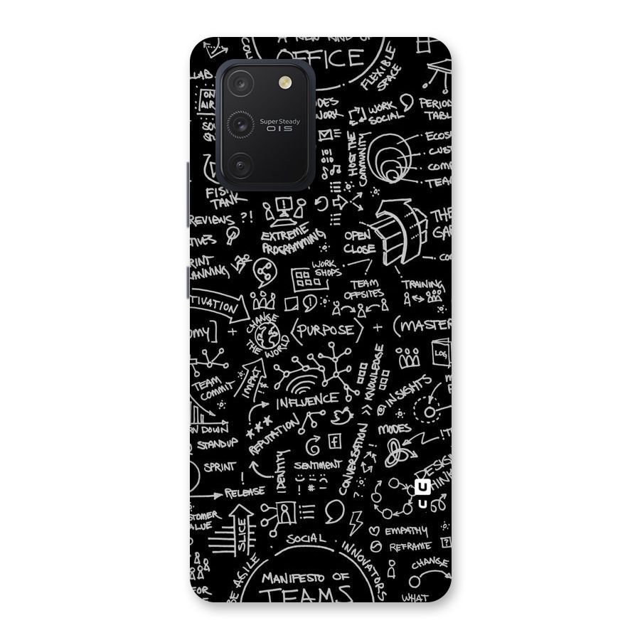 Anatomy Pattern Back Case for Galaxy S10 Lite