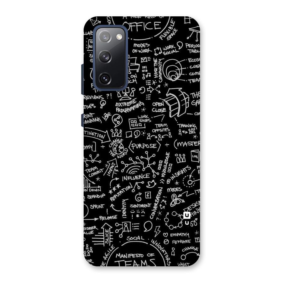 Anatomy Pattern Back Case for Galaxy S20 FE