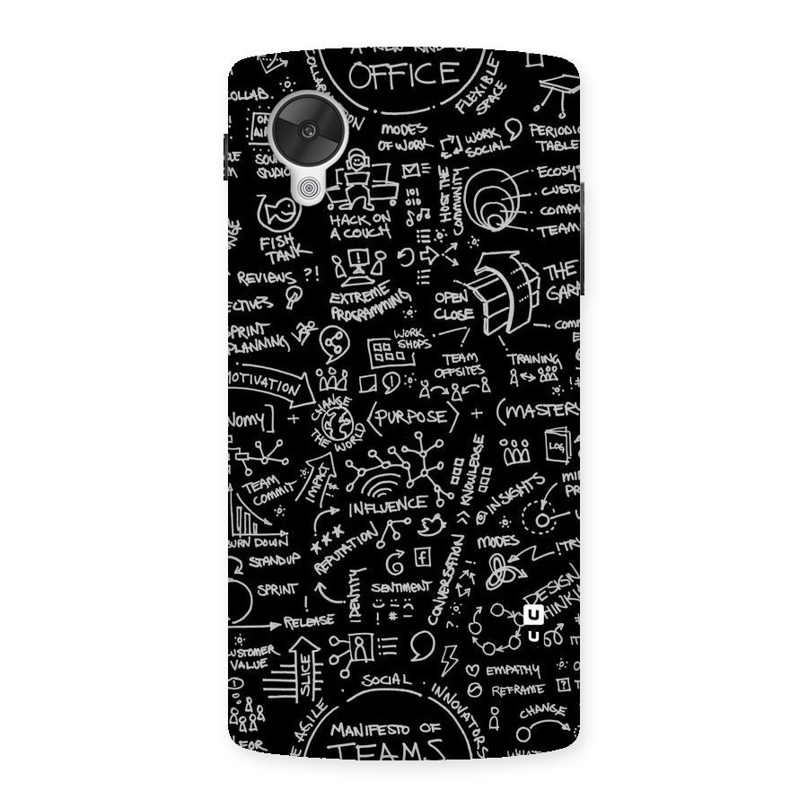 Anatomy Pattern Back Case for Google Nexsus 5