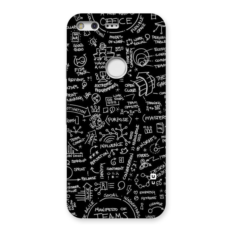 Anatomy Pattern Back Case for Google Pixel