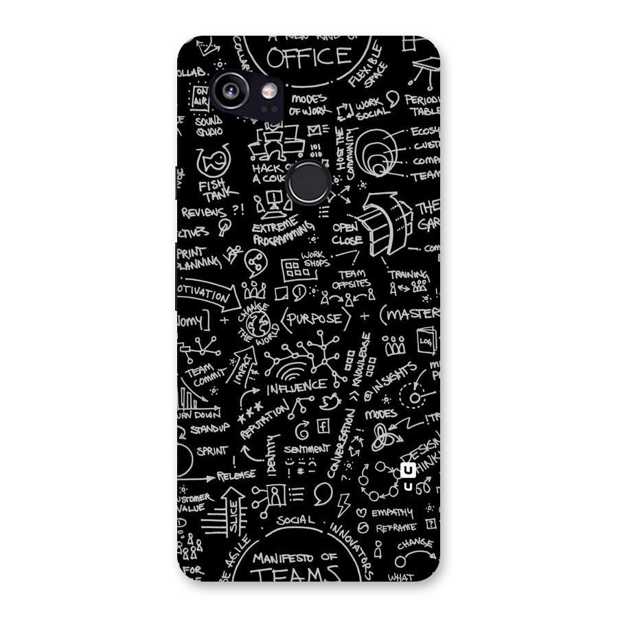 Anatomy Pattern Back Case for Google Pixel 2 XL