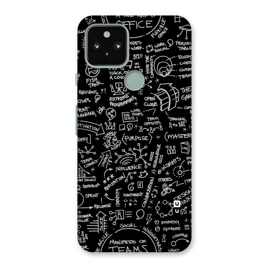 Anatomy Pattern Back Case for Google Pixel 5