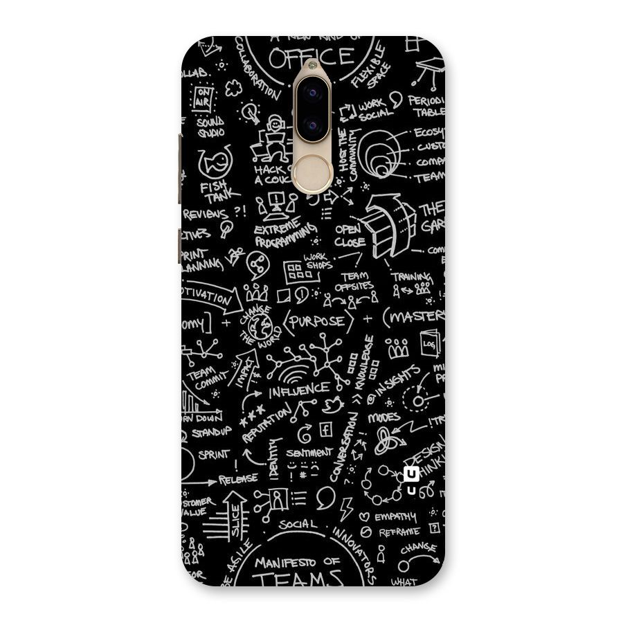 Anatomy Pattern Back Case for Honor 9i