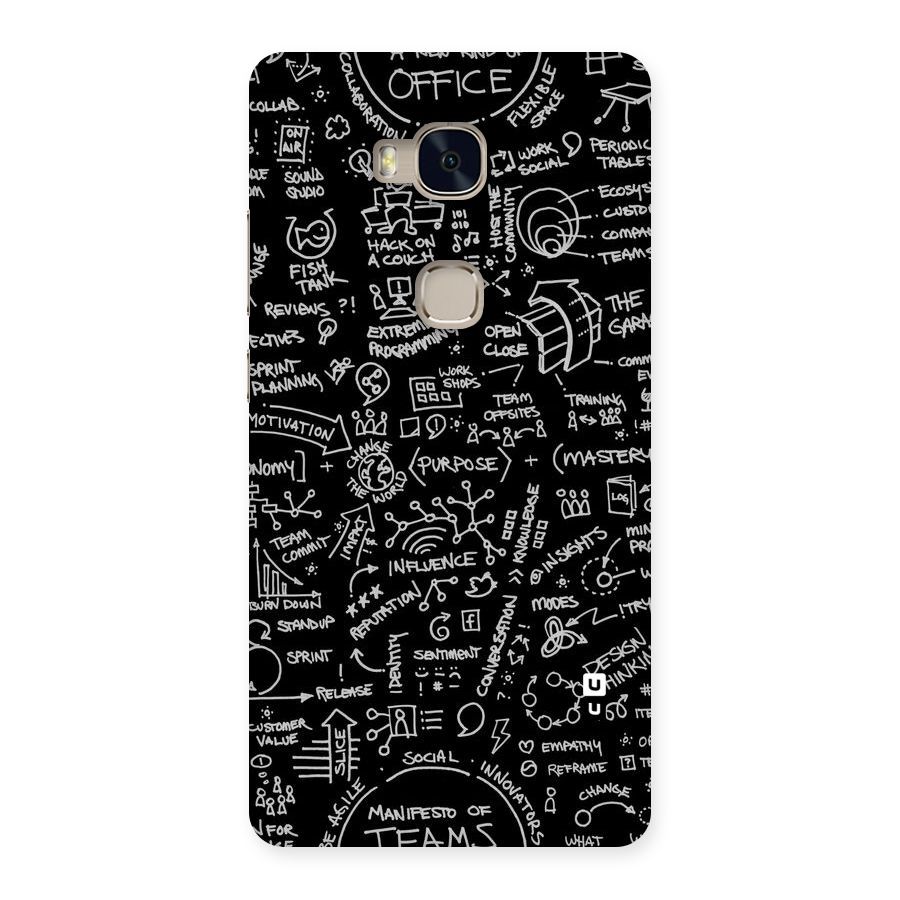 Anatomy Pattern Back Case for Huawei Honor 5X