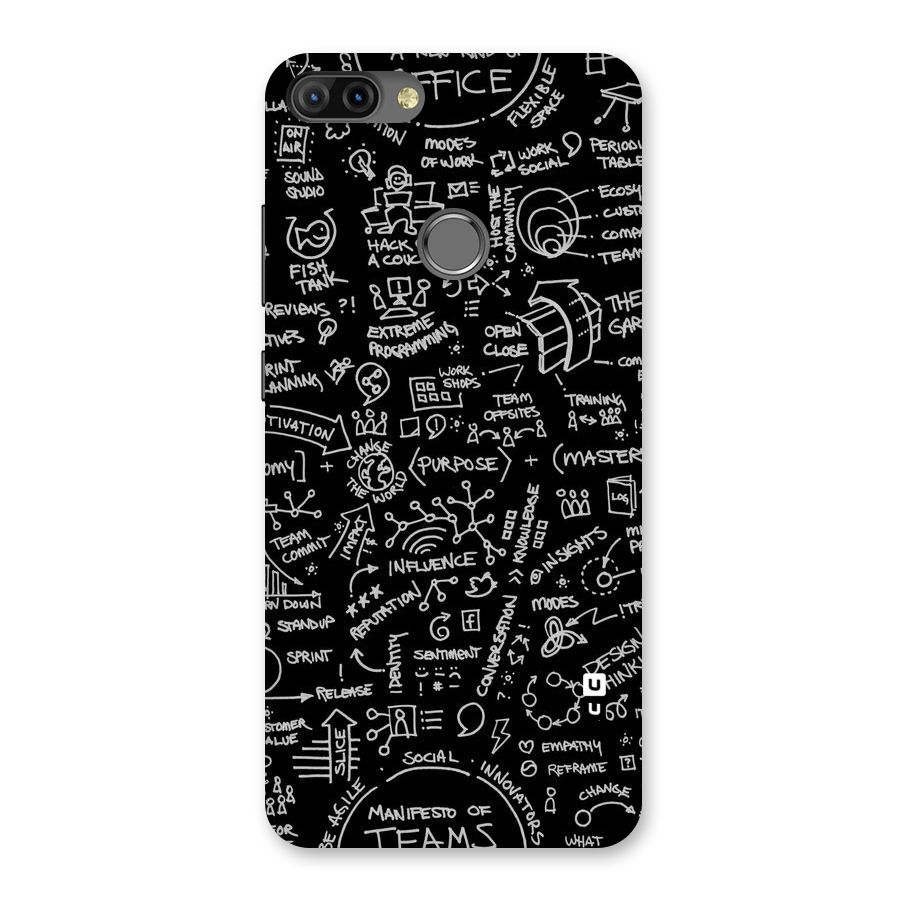 Anatomy Pattern Back Case for Infinix Hot 6 Pro