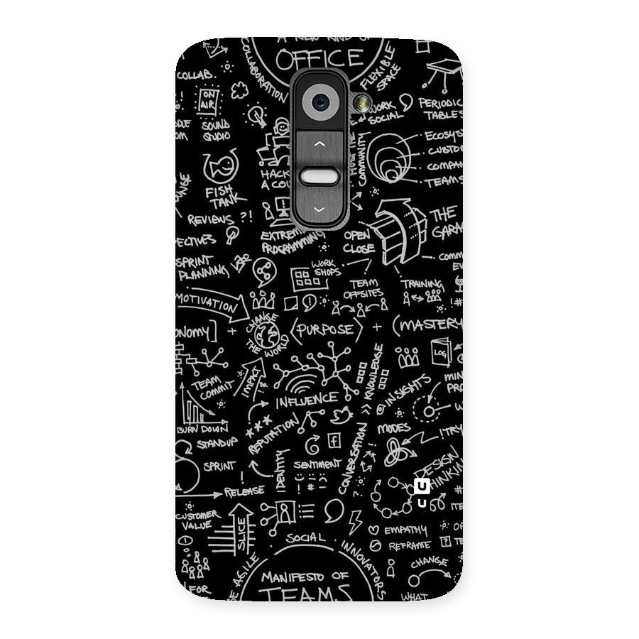 Anatomy Pattern Back Case for LG G2