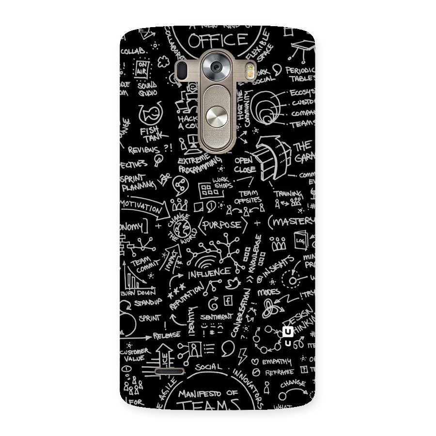 Anatomy Pattern Back Case for LG G3