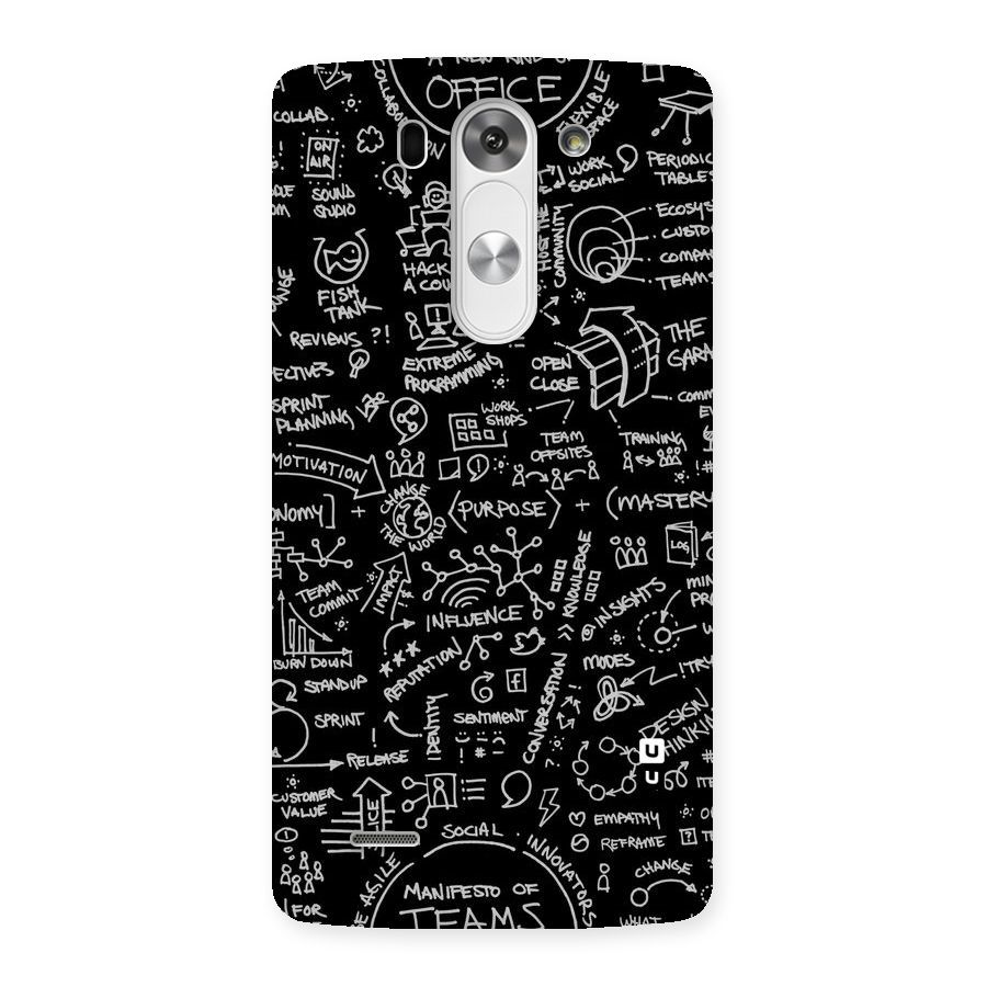 Anatomy Pattern Back Case for LG G3 Mini