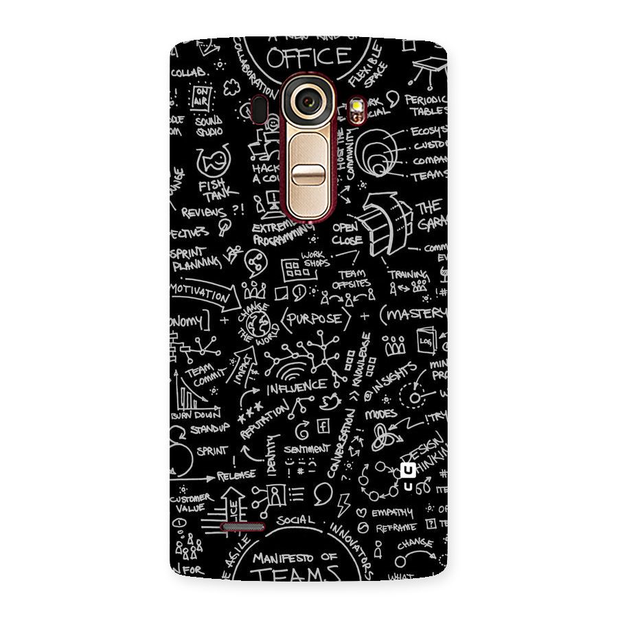 Anatomy Pattern Back Case for LG G4