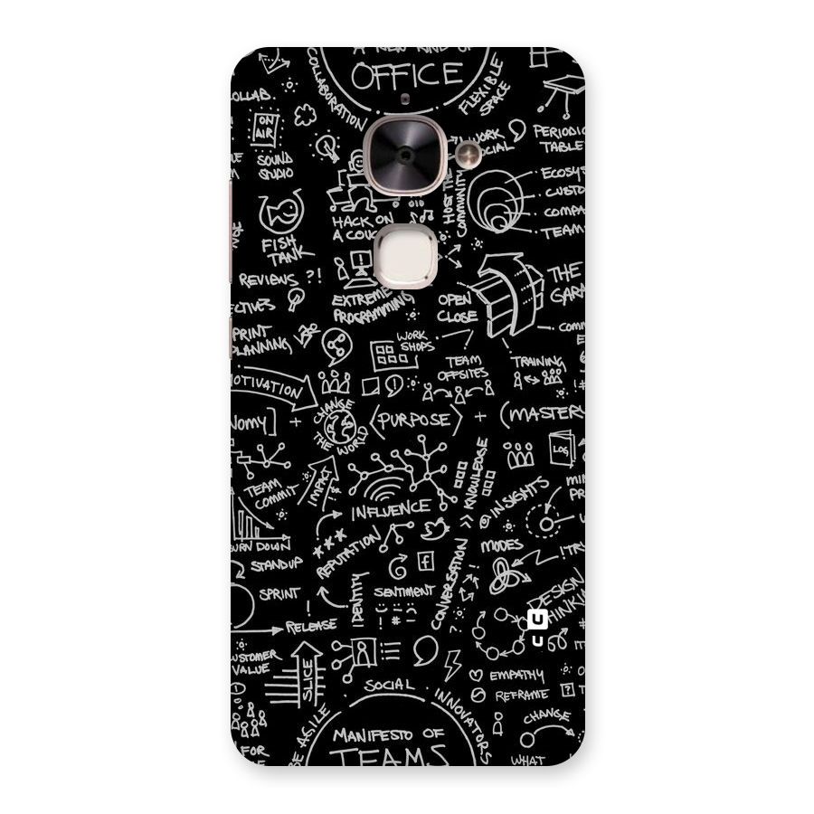 Anatomy Pattern Back Case for Le 2