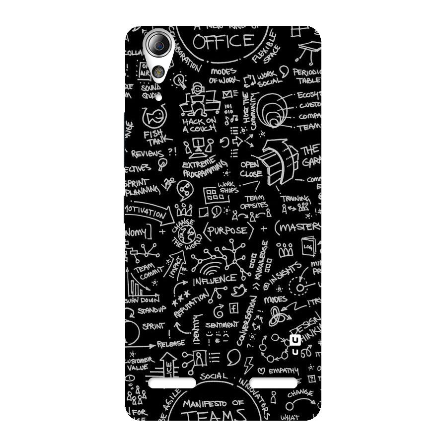 Anatomy Pattern Back Case for Lenovo A6000