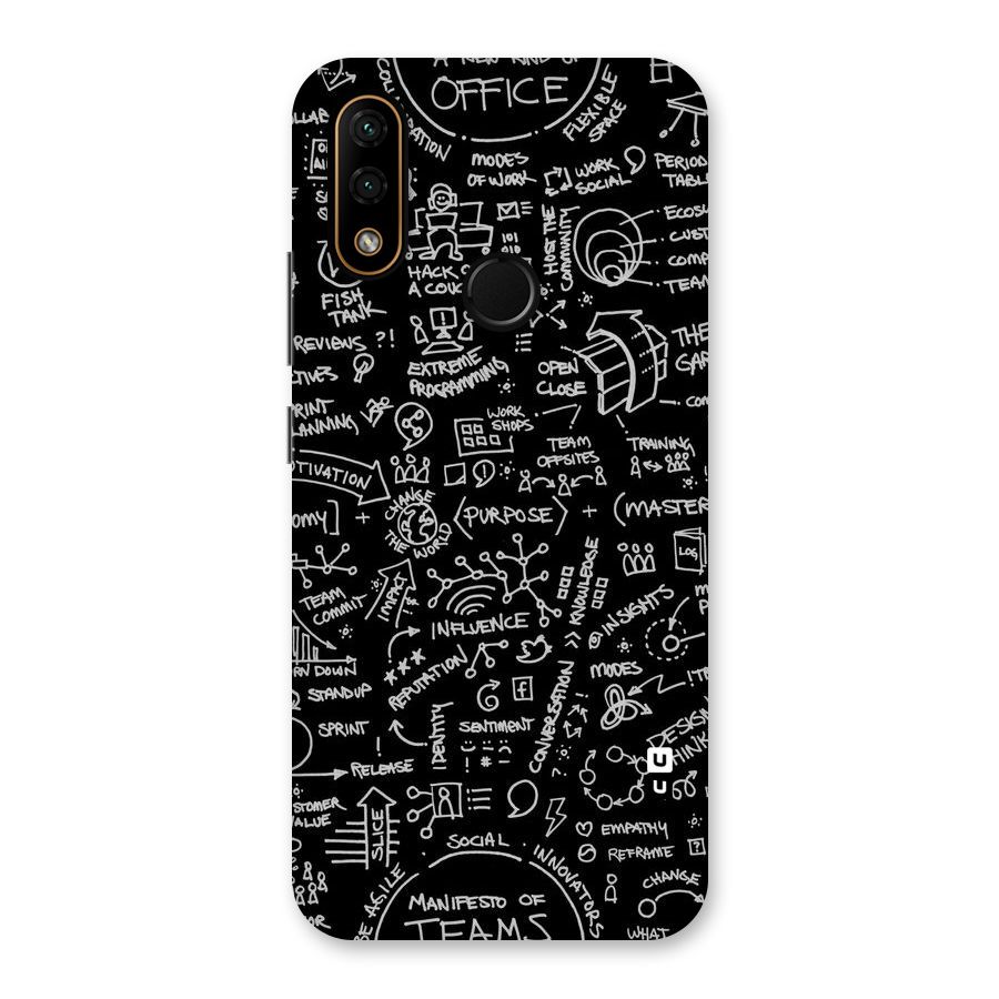 Anatomy Pattern Back Case for Lenovo A6 Note