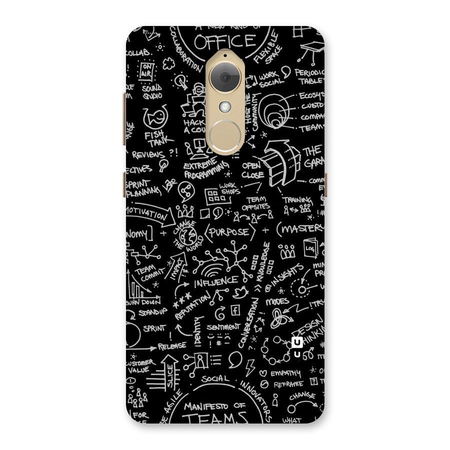 Anatomy Pattern Back Case for Lenovo K8
