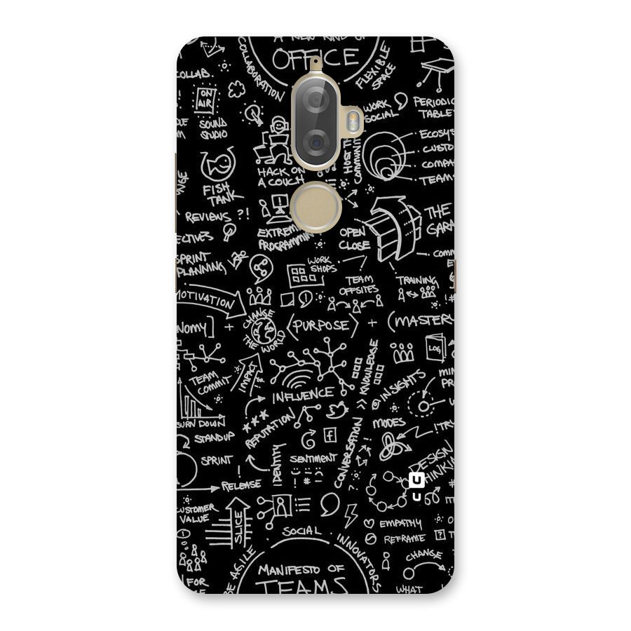 Anatomy Pattern Back Case for Lenovo K8 Plus