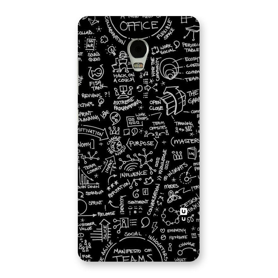 Anatomy Pattern Back Case for Lenovo Vibe P1