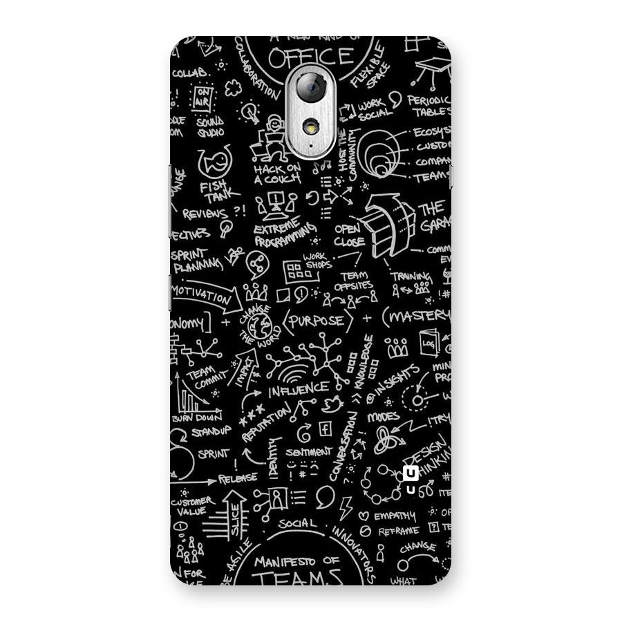Anatomy Pattern Back Case for Lenovo Vibe P1M