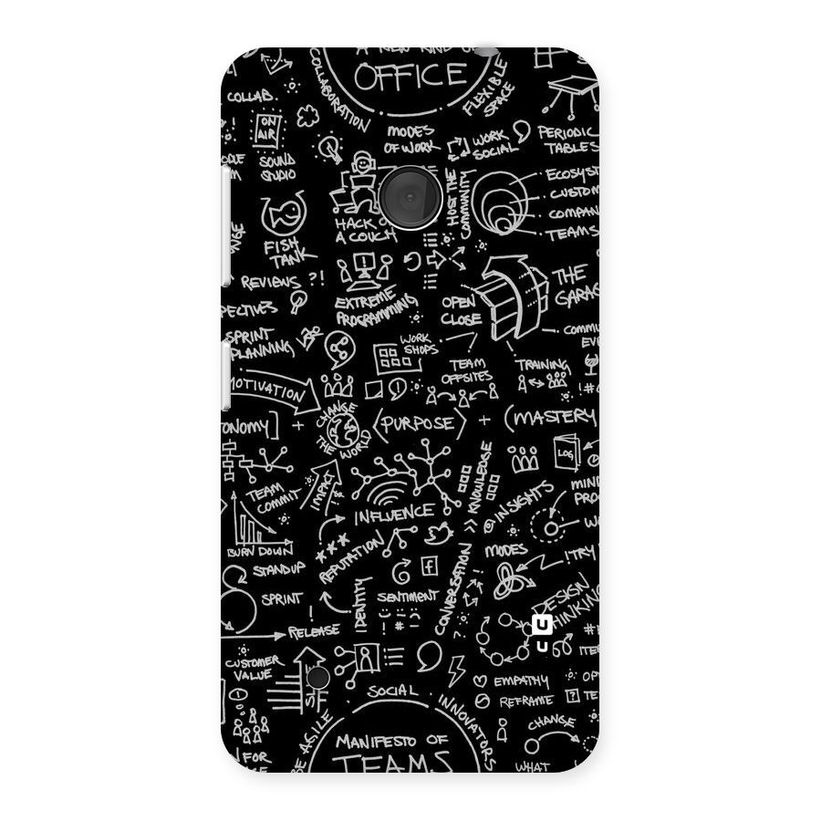 Anatomy Pattern Back Case for Lumia 530