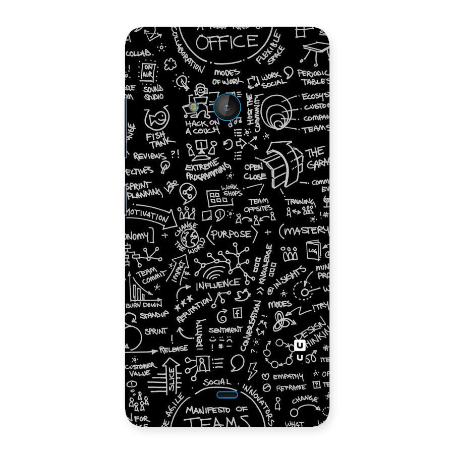 Anatomy Pattern Back Case for Lumia 540