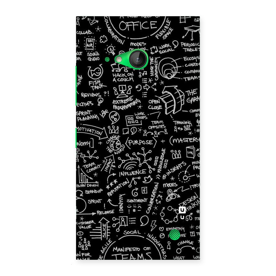 Anatomy Pattern Back Case for Lumia 730