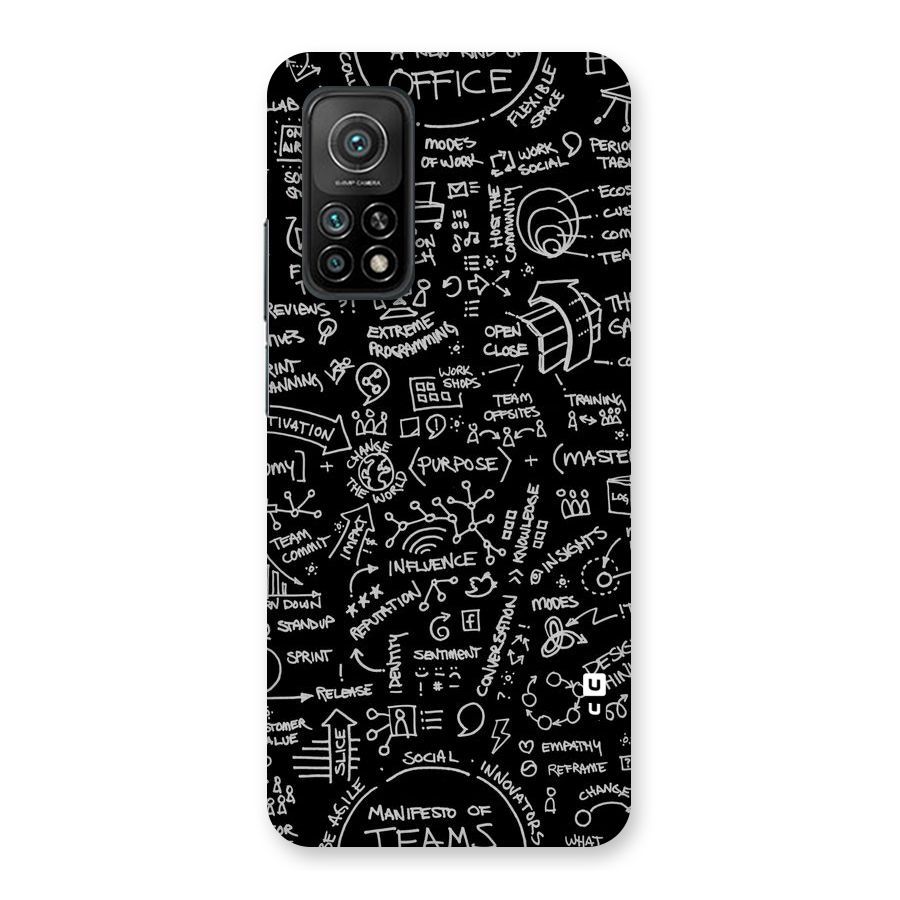 Anatomy Pattern Back Case for Mi 10T 5G