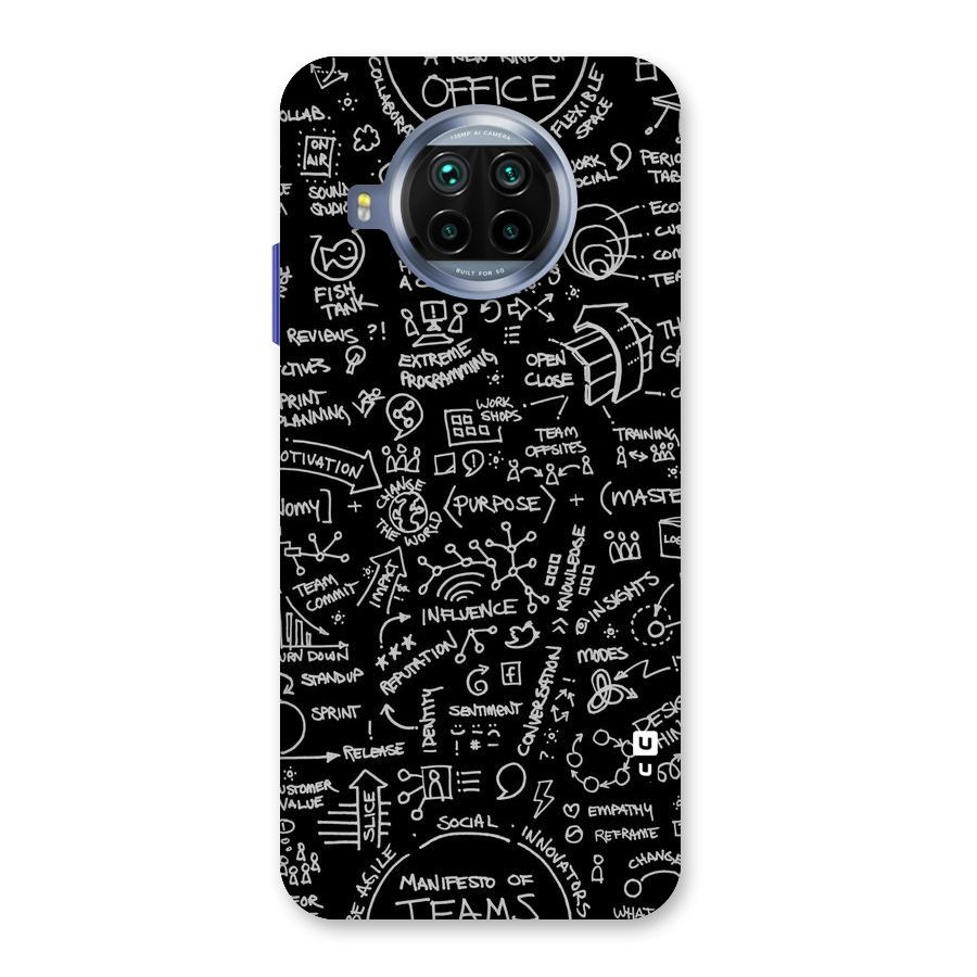 Anatomy Pattern Back Case for Mi 10i