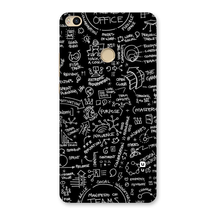 Anatomy Pattern Back Case for Mi Max 2