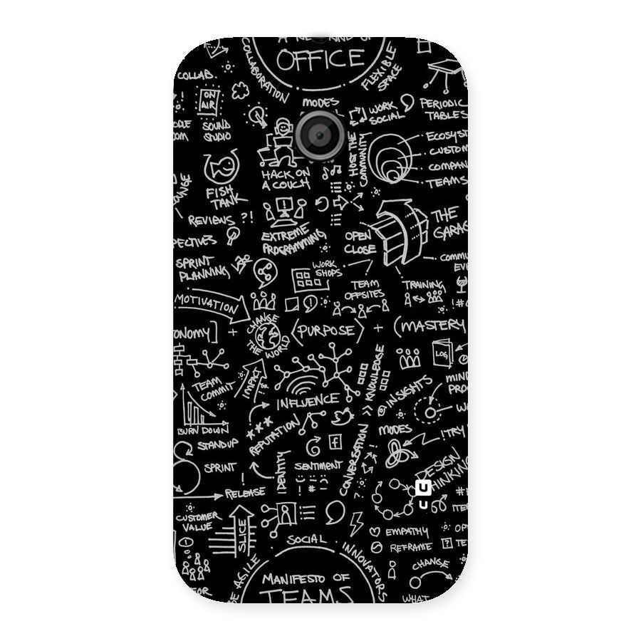 Anatomy Pattern Back Case for Moto E