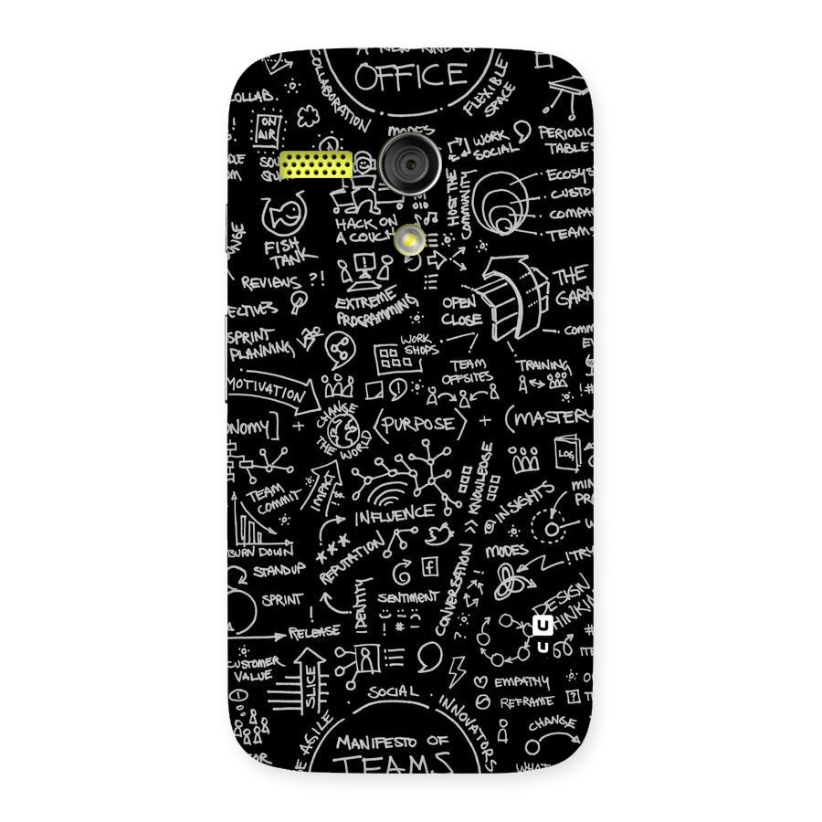 Anatomy Pattern Back Case for Moto G