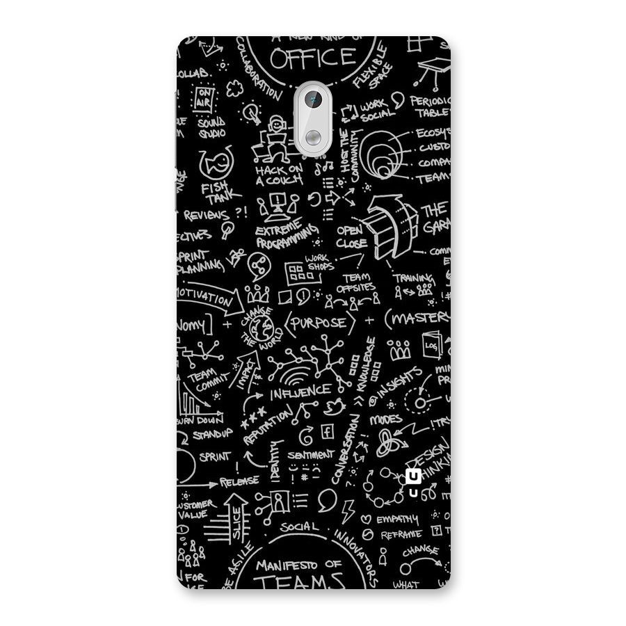 Anatomy Pattern Back Case for Nokia 3