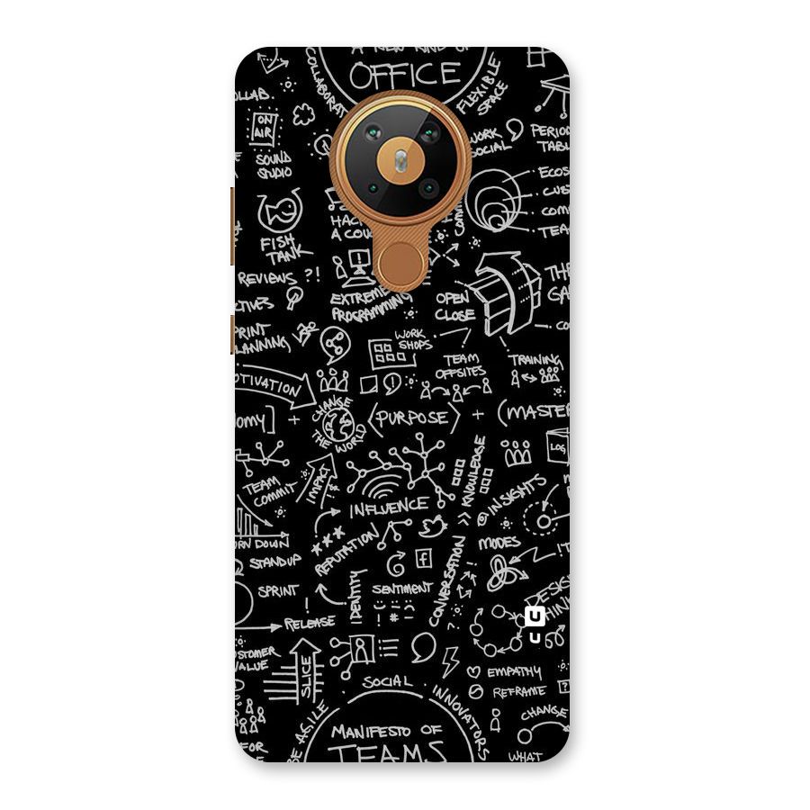 Anatomy Pattern Back Case for Nokia 5.3