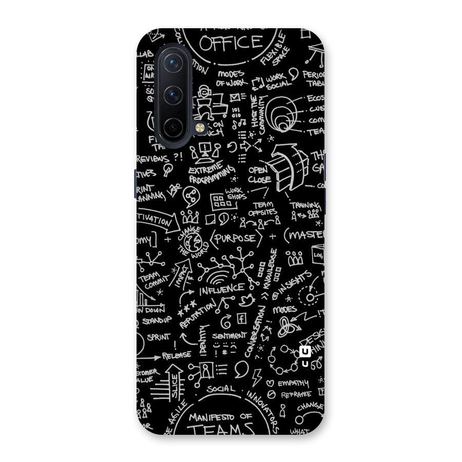 Anatomy Pattern Back Case for OnePlus Nord CE 5G
