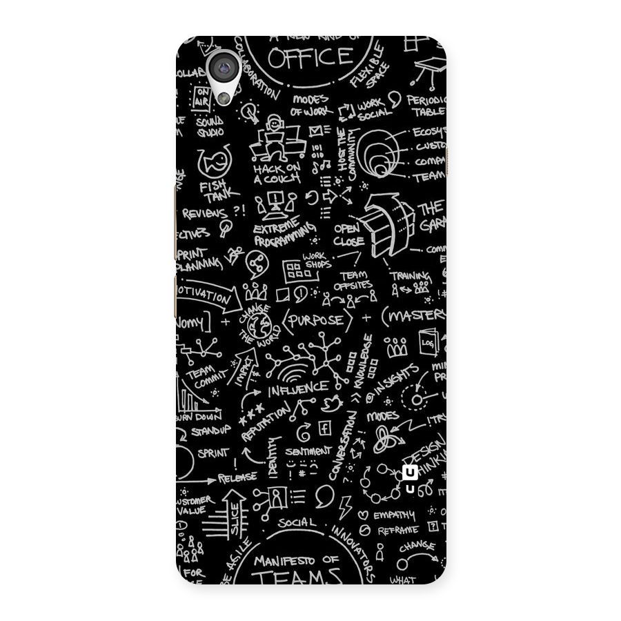 Anatomy Pattern Back Case for OnePlus X