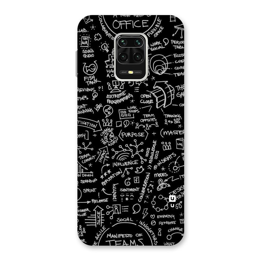 Anatomy Pattern Back Case for Poco M2 Pro