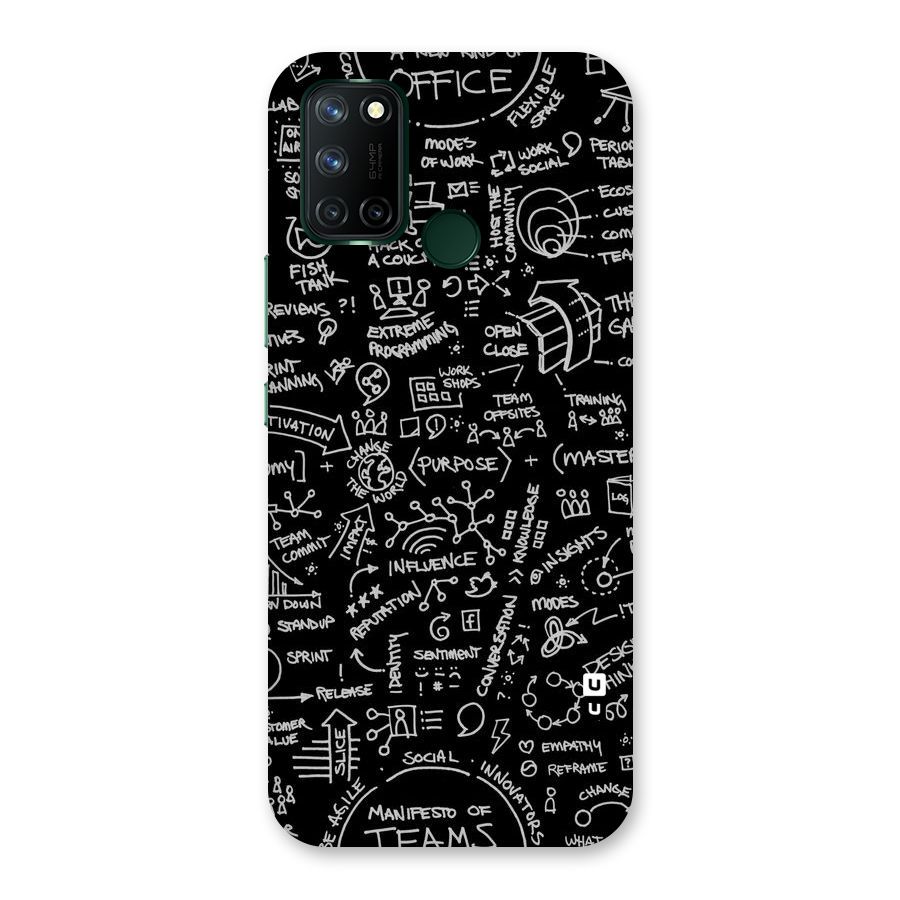 Anatomy Pattern Back Case for Realme 7i