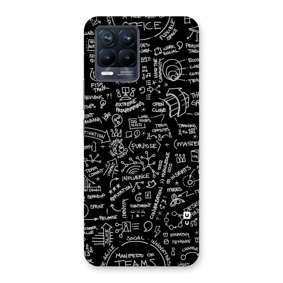 Anatomy Pattern Back Case for Realme 8 Pro