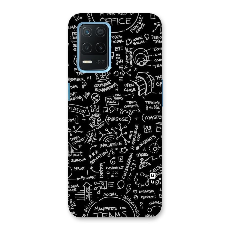Anatomy Pattern Back Case for Realme Narzo 30 5G